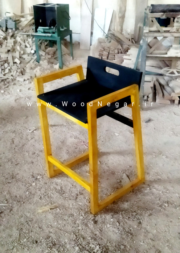 صندلی کانتر کافه ای سری Modern Helix 70 cm